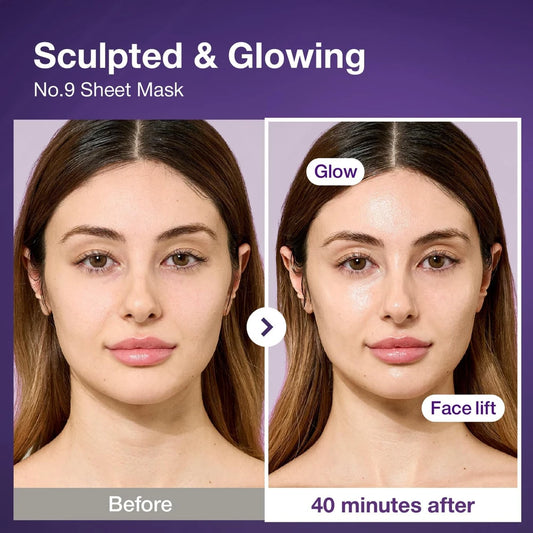 Poupette™️ Numbuzin Anti-Aging Firming Sheet With NAD+ And Collagen Face Lifting Mask