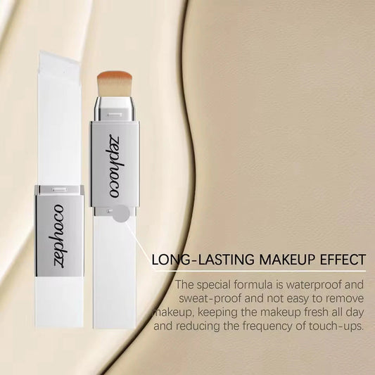 Poupette™️ Zephoco Color Changing Foundation Stick With Brush (Natural)