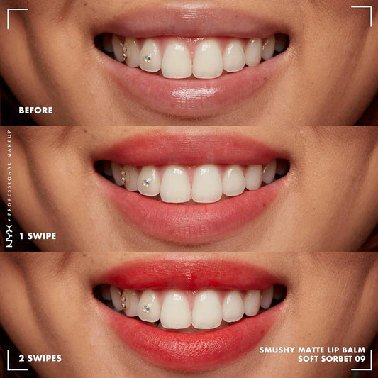 Poupette™️ NYX Professional Smushy Matte Lip Balm (Swipe Sesh)