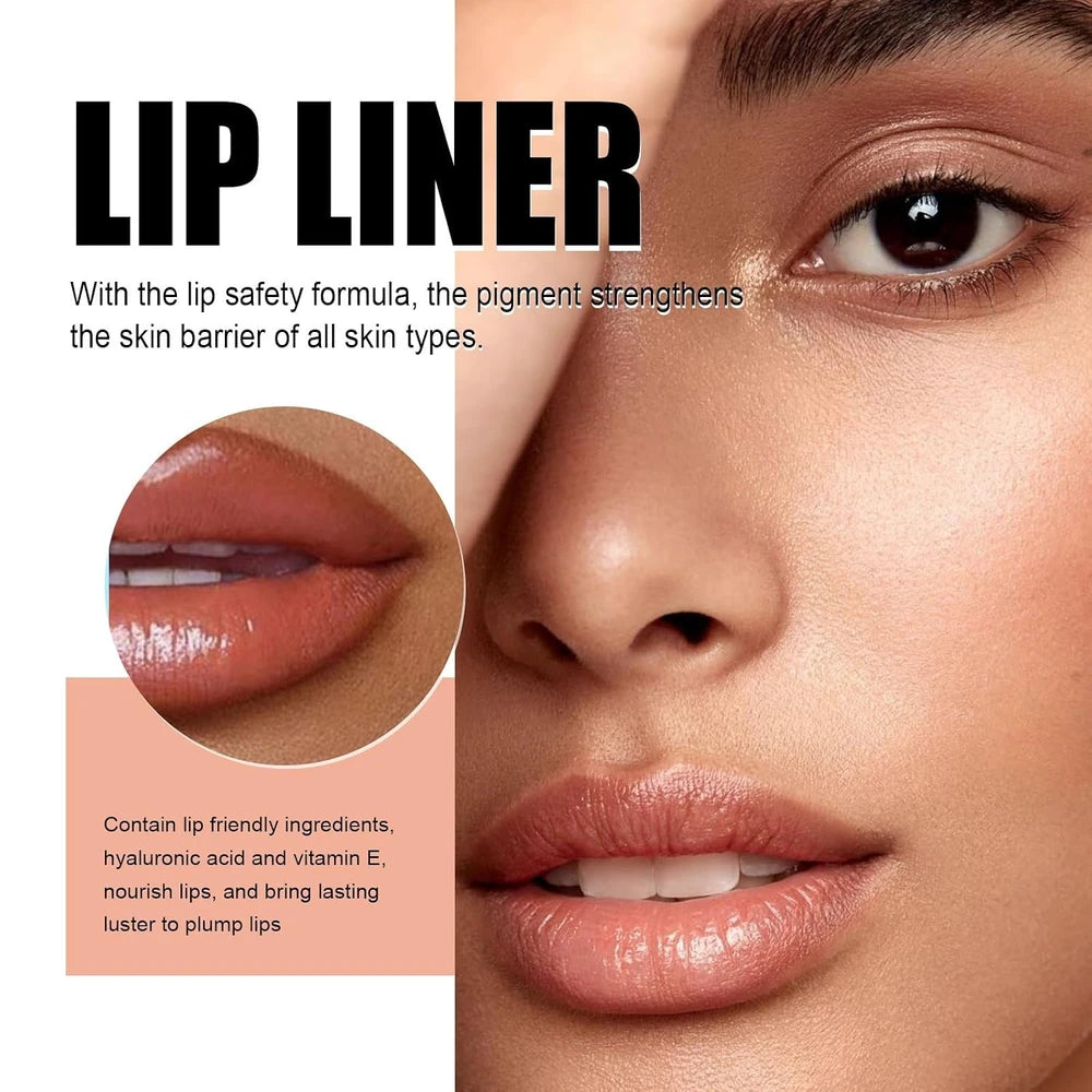 Poupette™️ Long Lasting Peel Off Lip Liner Stain