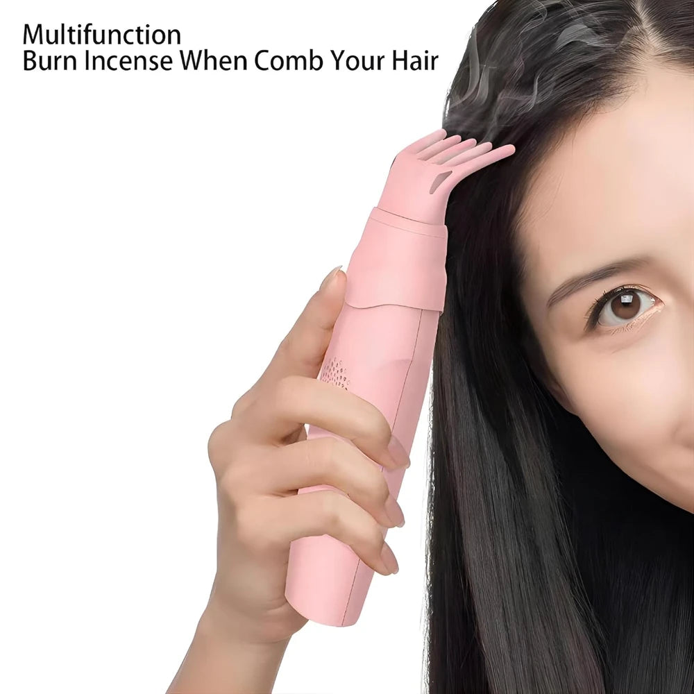 Poupette™️ Electric Bakhoor Diffuser & Hair Comb Straightener (With 1 Year Warranty & Free Bakhour Scent)