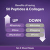 Poupette™️ Numbuzin Anti-Aging Firming Sheet With NAD+ And Collagen Face Lifting Mask