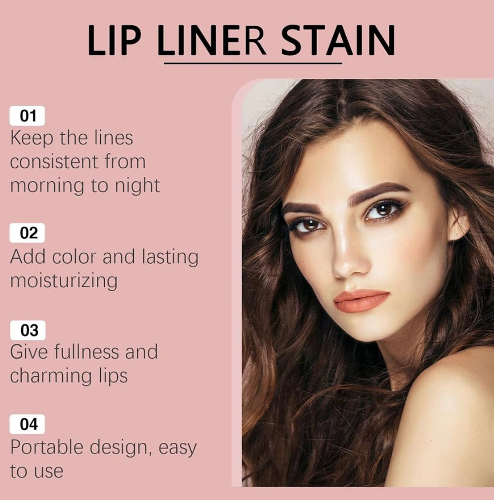 Poupette™️ Long Lasting Peel Off Lip Liner Stain
