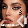 Poupette™️ 2 In 1 Foldable Waterproof Eyeliner Stamp Pen
