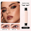 Poupette™️ 2 In 1 Foldable Waterproof Eyeliner Stamp Pen