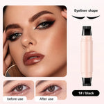 Poupette™️ 2 In 1 Foldable Waterproof Eyeliner Stamp Pen