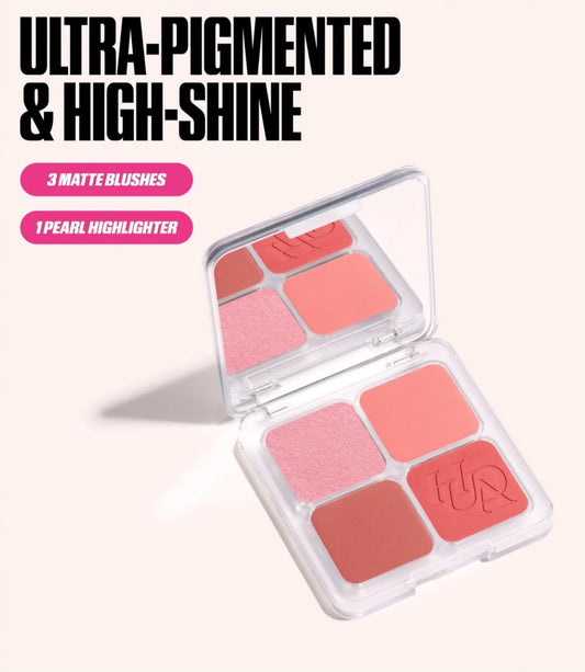 Poupette™️ Original Huda Beauty Blush Filter Blurring Blushlighters Palette