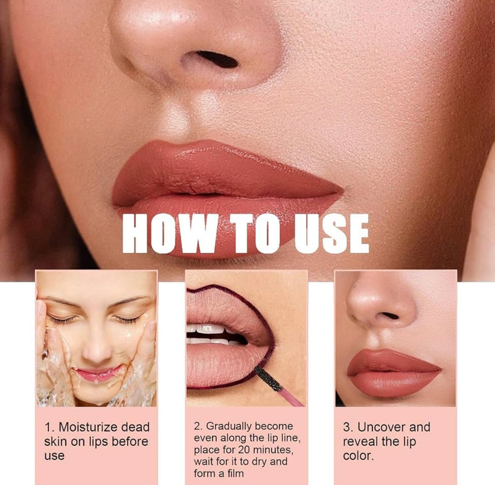Poupette™️ Long Lasting Peel Off Lip Liner Stain